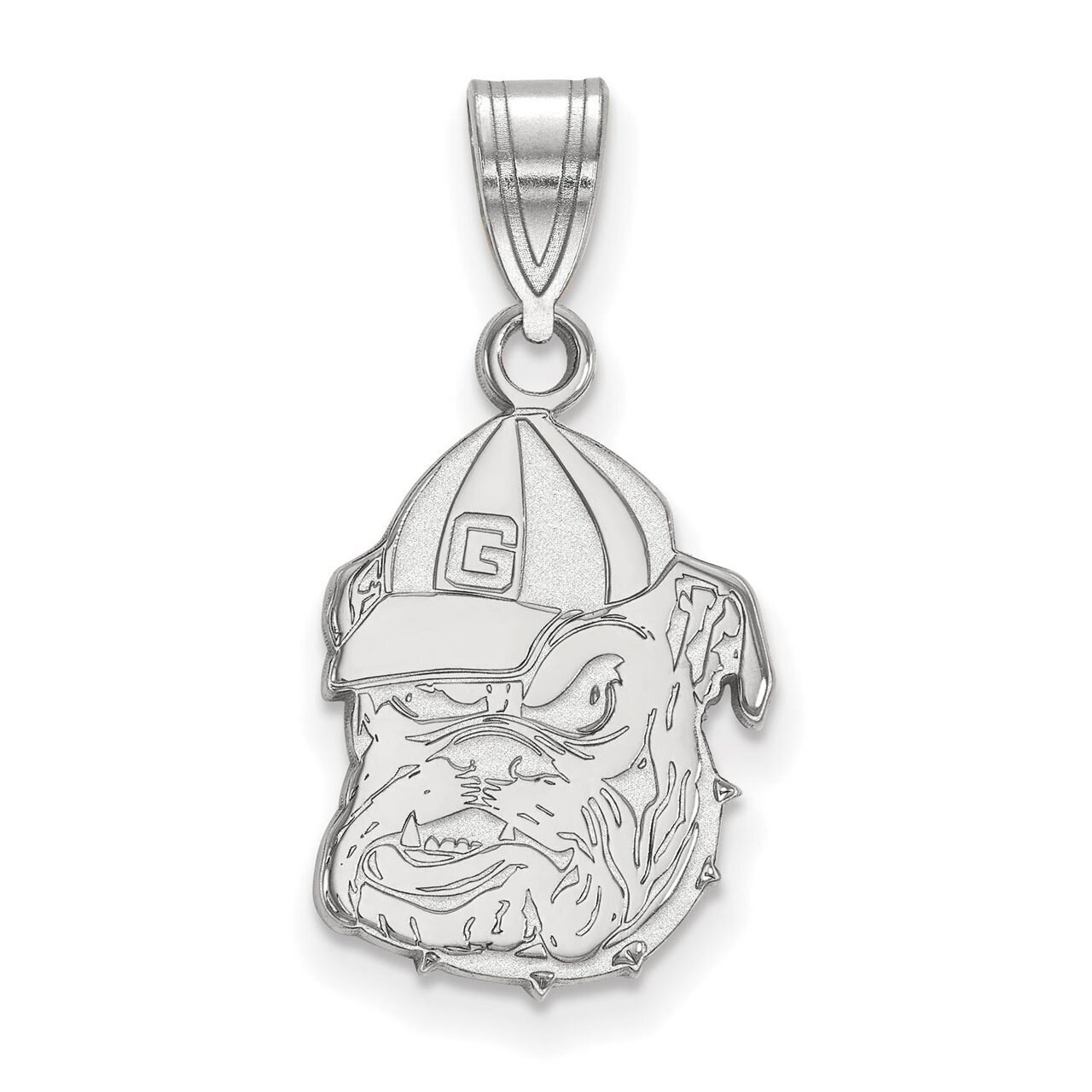 University of Georgia Medium Pendant 10k White Gold 1W045UGA, MPN: 1W045UGA, 886774788715