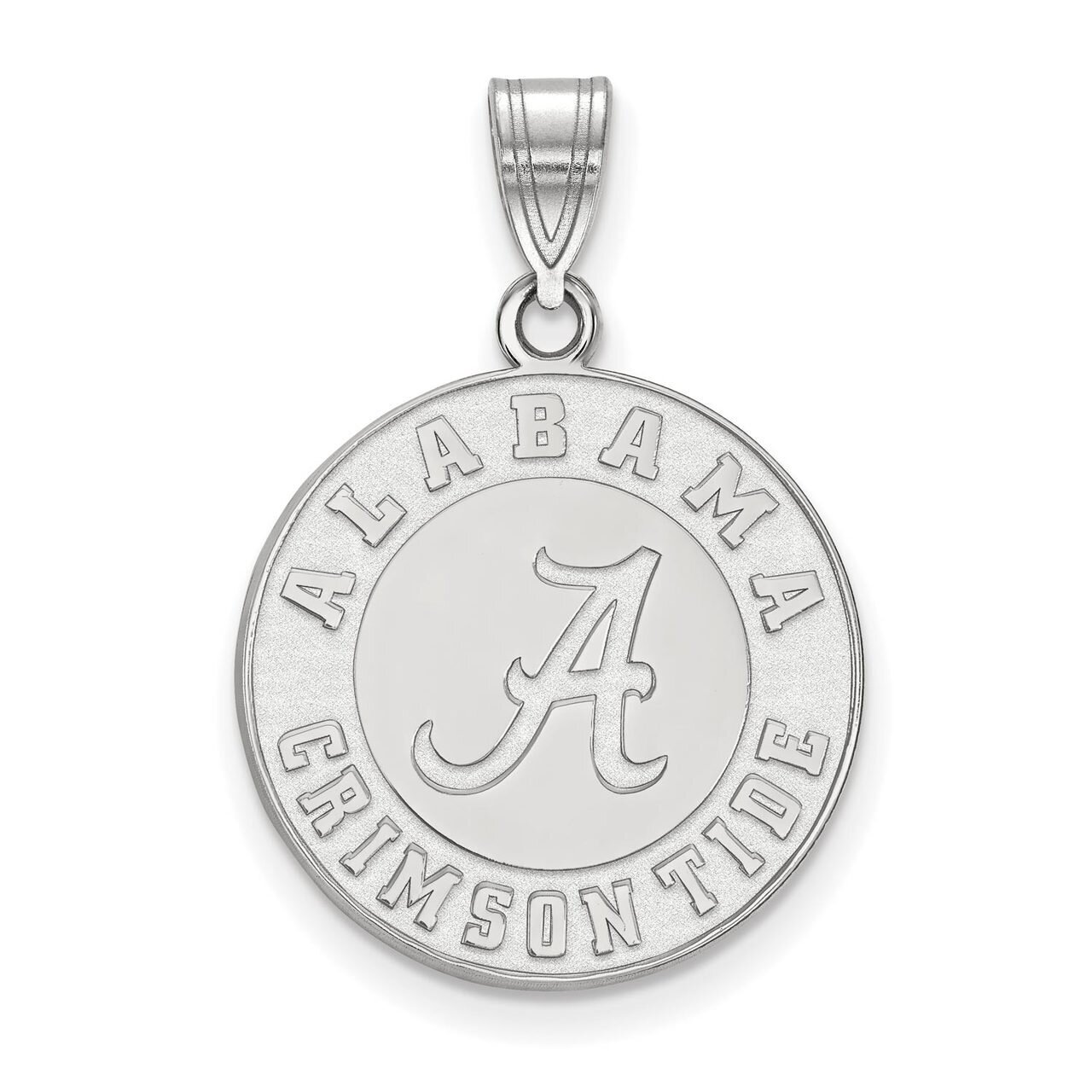 University of Alabama Large Pendant 10k White Gold 1W046UAL, MPN: 1W046UAL, 886774789026