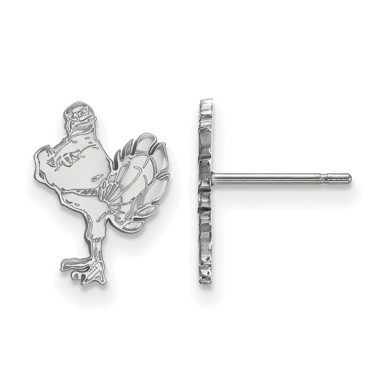 Virginia Tech Small Post Earring 10k White Gold 1W048VTE, MPN: 1W048VTE, 886774789576