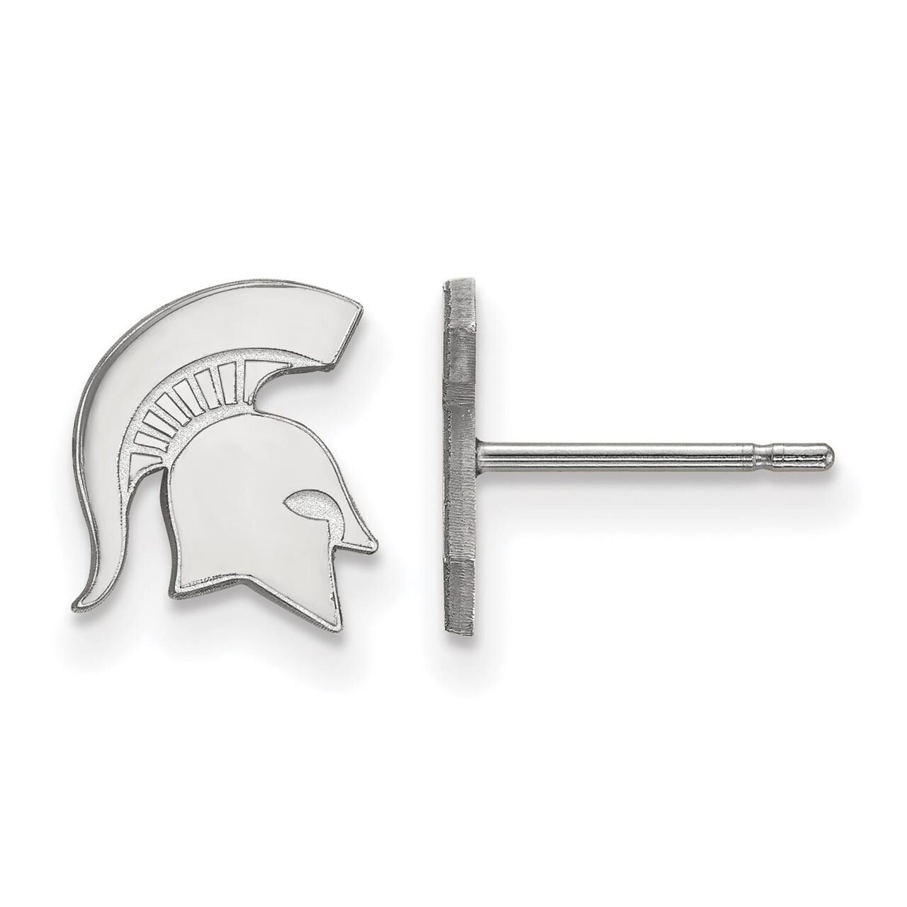 Michigan State University x-Small Post Earring 10k White Gold 1W050MIS, MPN: 1W050MIS, 886774789781
