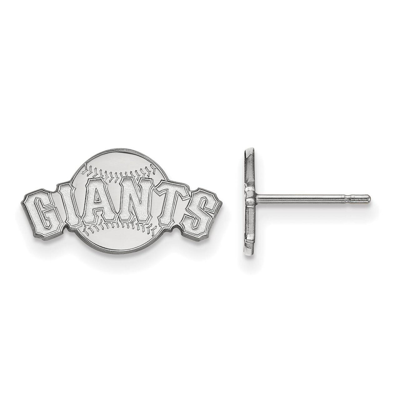San Francisco Giants x-Small Post Earring 10k White Gold 1W051GIT, MPN: 1W051GIT, 886774789965