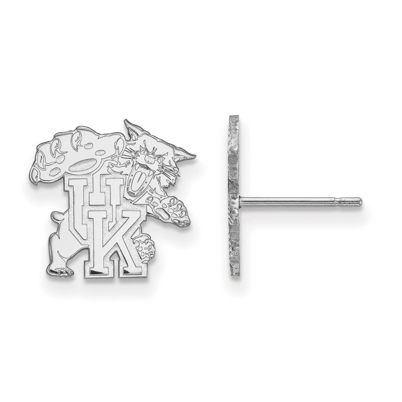 University of Kentucky Small Post Earring 10k White Gold 1W051UK, MPN: 1W051UK, 886774790060