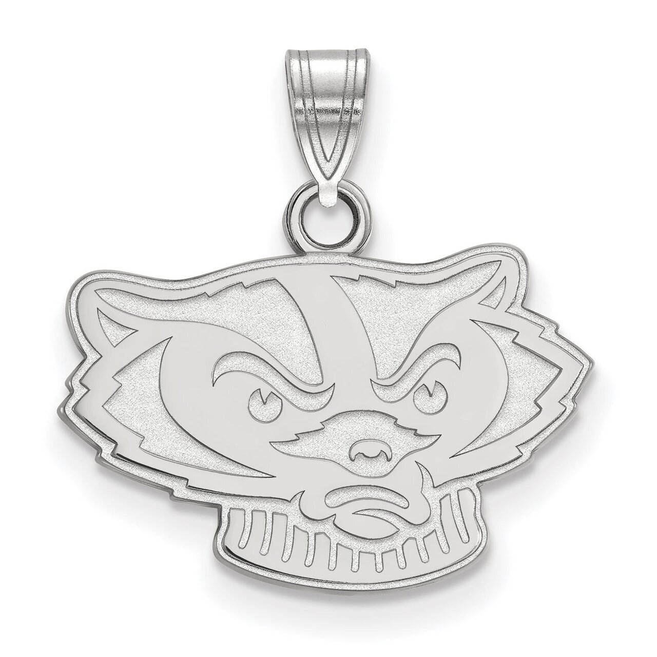 University of Wisconsin Small Pendant 10k White Gold 1W059UWI, MPN: 1W059UWI, 886774791197