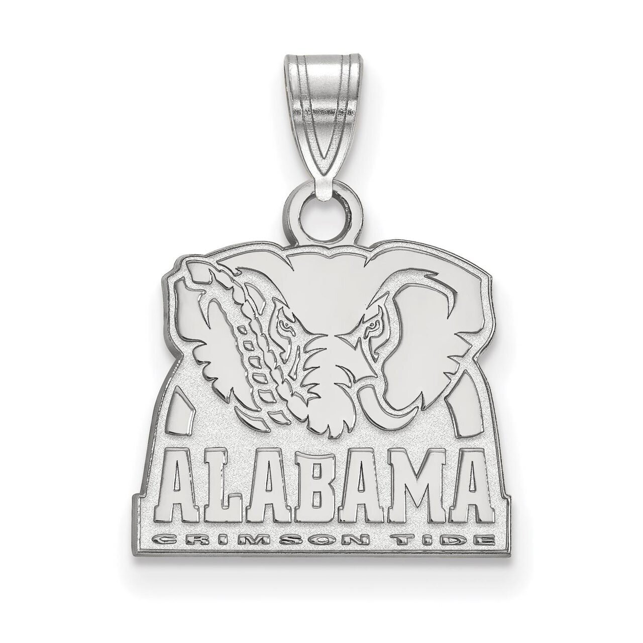 University of Alabama Small Pendant 10k White Gold 1W061UAL