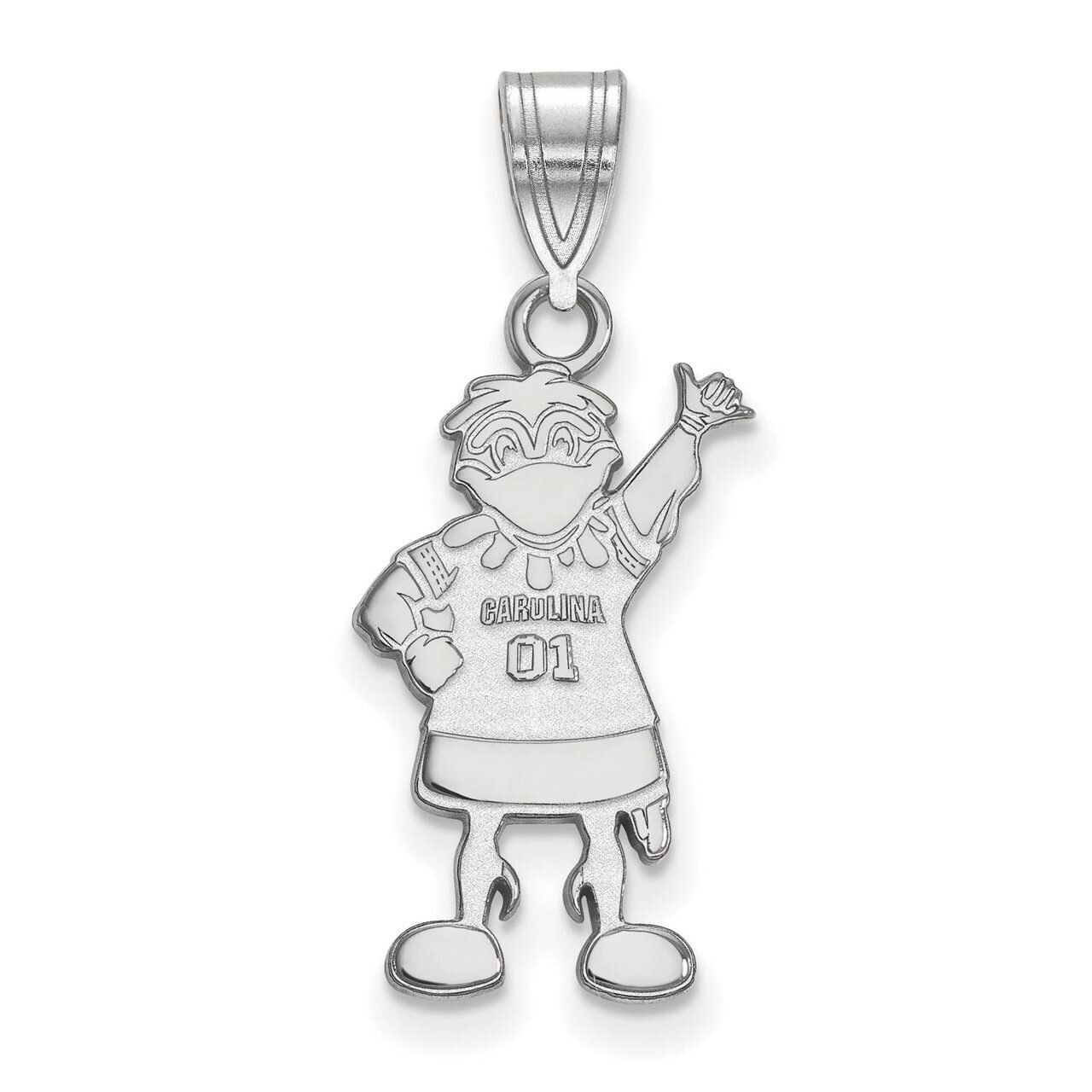 University of South Carolina Large Pendant 10k White Gold 1W061USO, MPN: 1W061USO, 886774791579