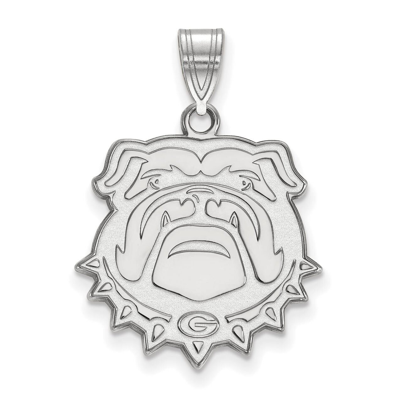 University of Georgia Large Pendant 10k White Gold 1W072UGA, MPN: 1W072UGA, 886774793030