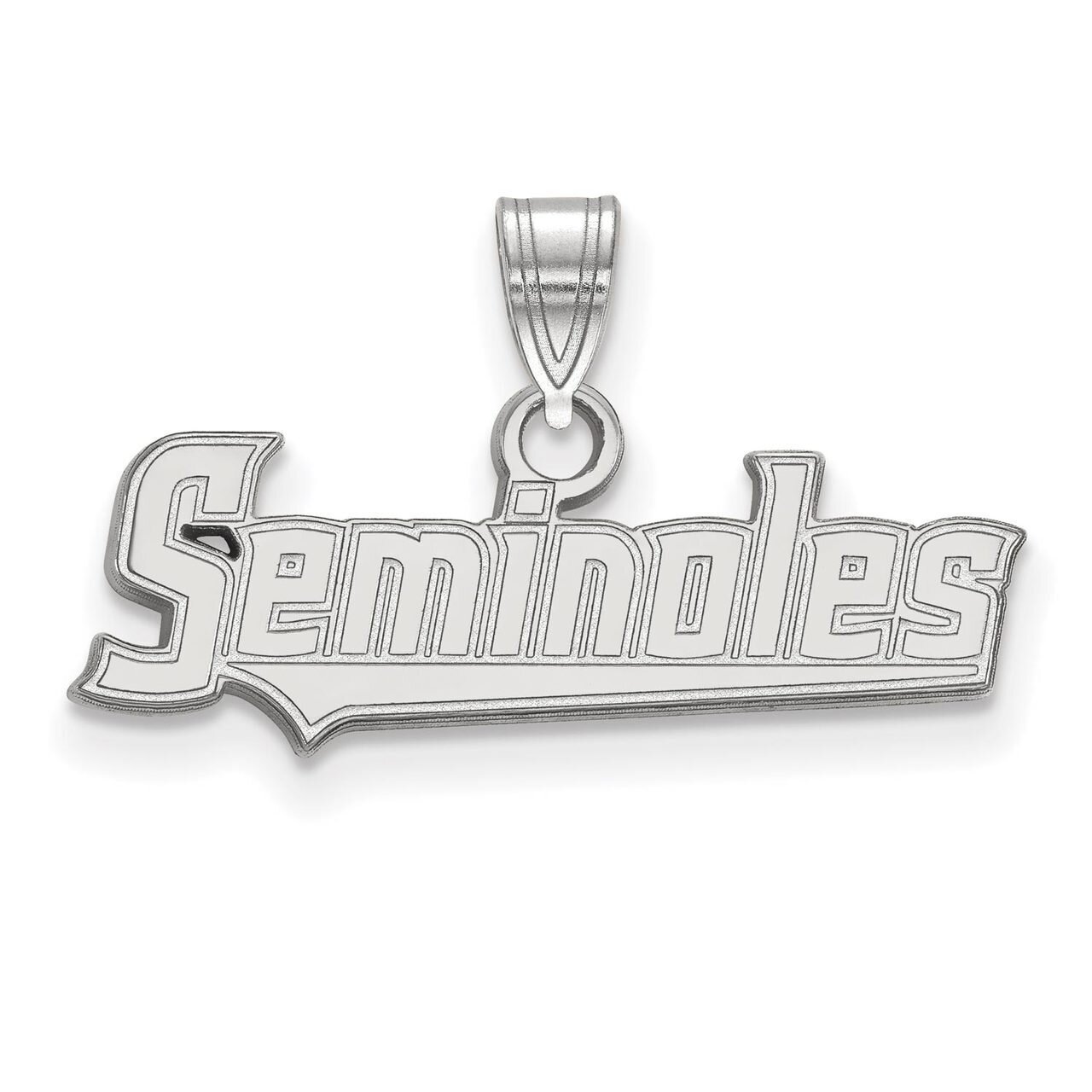 Florida State University Small Pendant 10k White Gold 1W074FSU, MPN: 1W074FSU, 886774793214