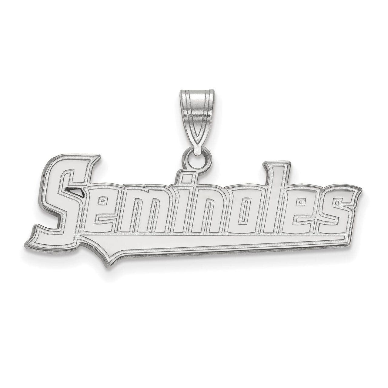 Florida State University Medium Pendant 10k White Gold 1W075FSU, MPN: 1W075FSU, 886774793306