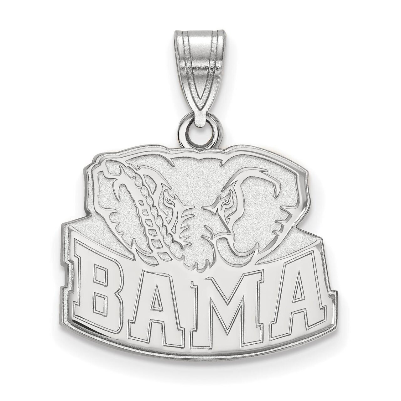 University of Alabama Medium Pendant 10k White Gold 1W075UAL, MPN: 1W075UAL, 886774793344