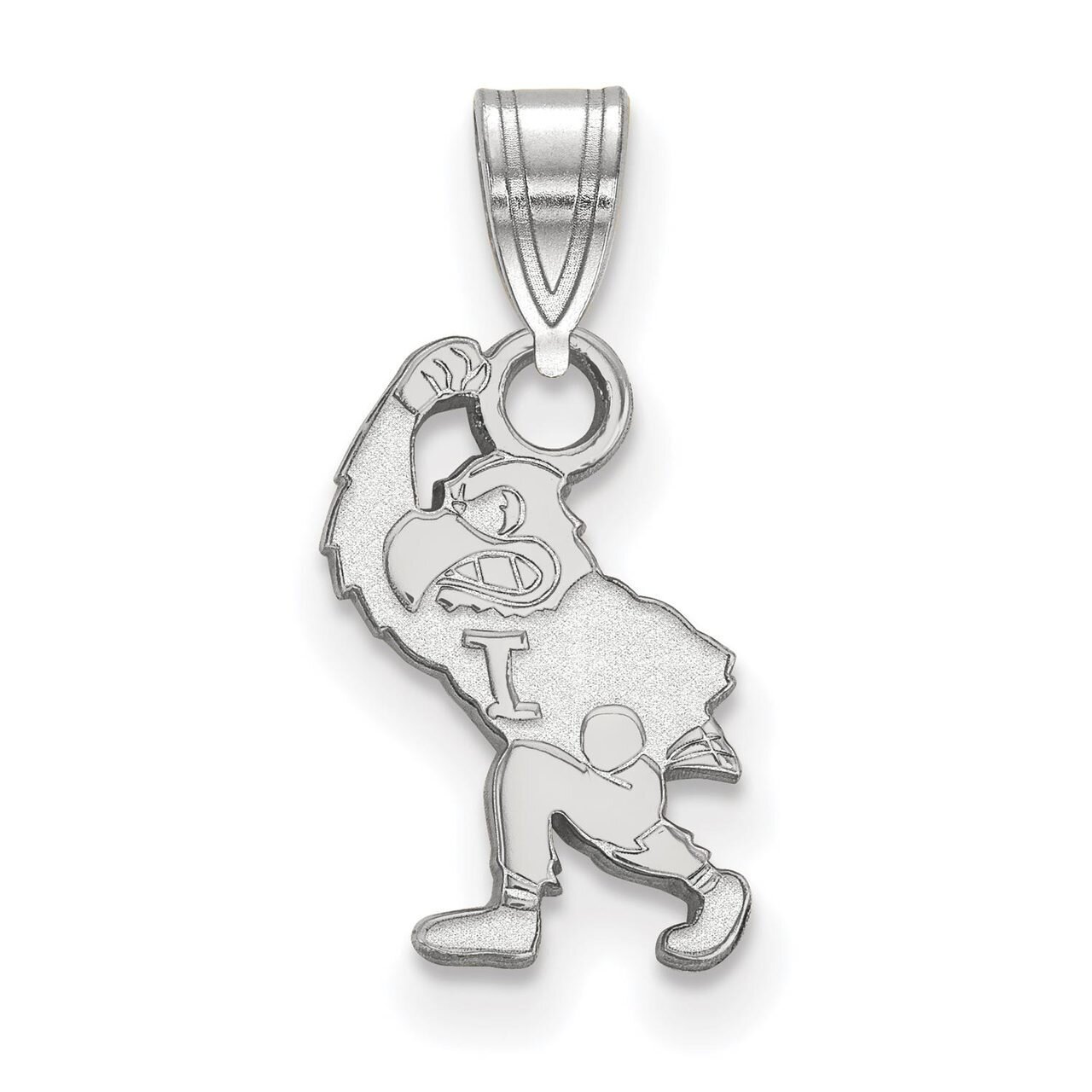 University of Iowa Small Pendant 10k White Gold 1W076UIA, MPN: 1W076UIA, 886774793429
