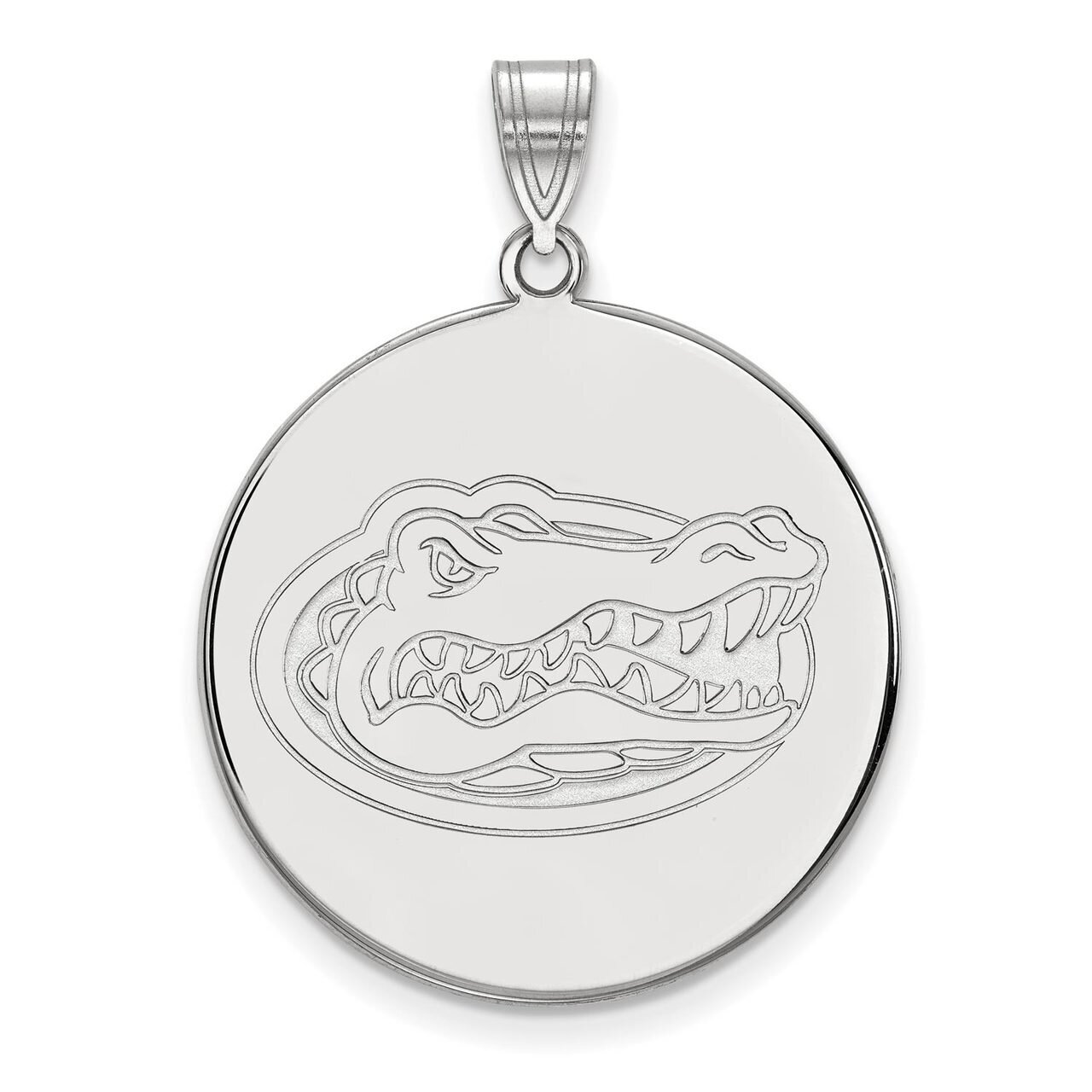 University of Florida x-Large Disc Pendant 10k White Gold 1W077UFL, MPN: 1W077UFL, 886774793474
