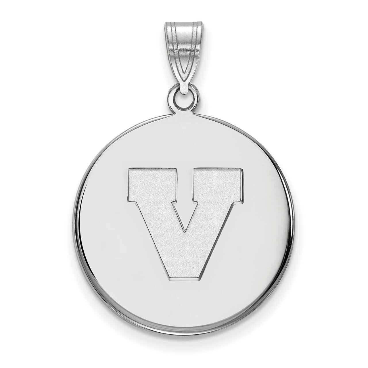 University of Virginia Large Disc Pendant 10k White Gold 1W080UVA, MPN: 1W080UVA, 886774793627