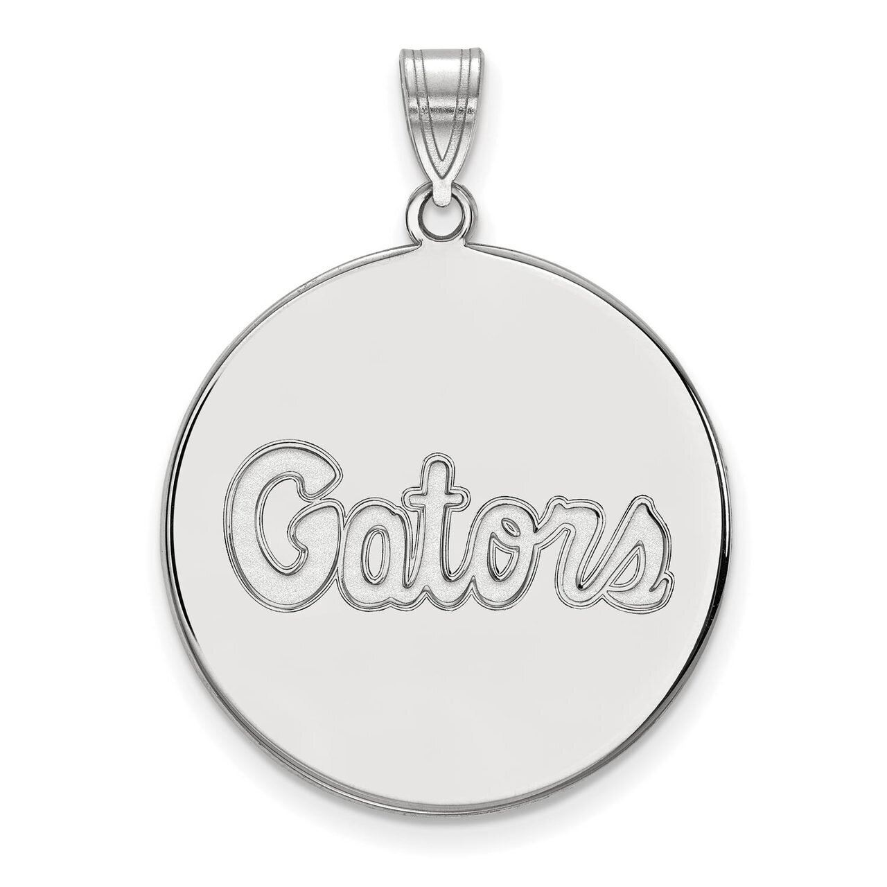 University of Florida x-Large Disc Pendant 10k White Gold 1W086UFL, MPN: 1W086UFL, 886774793870