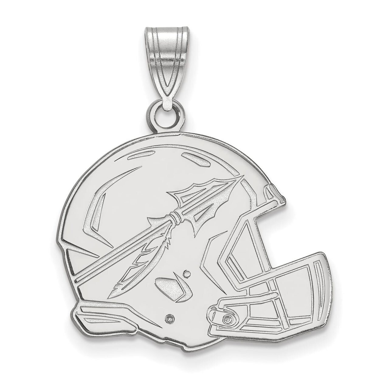 Florida State University Large Pendant 10k White Gold 1W092FSU, MPN: 1W092FSU, 886774793986