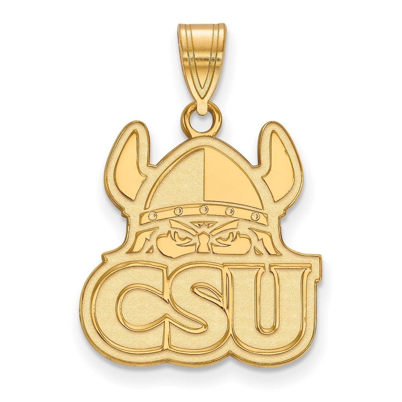 Cleveland State University Large Pendant 10k Yellow Gold 1Y001CLS