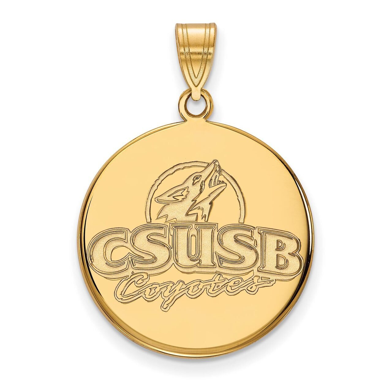 California University State San Bernardino Large Pendant 10k Yellow Gold 1Y001CSB, MPN: 1Y001CSB, 8…