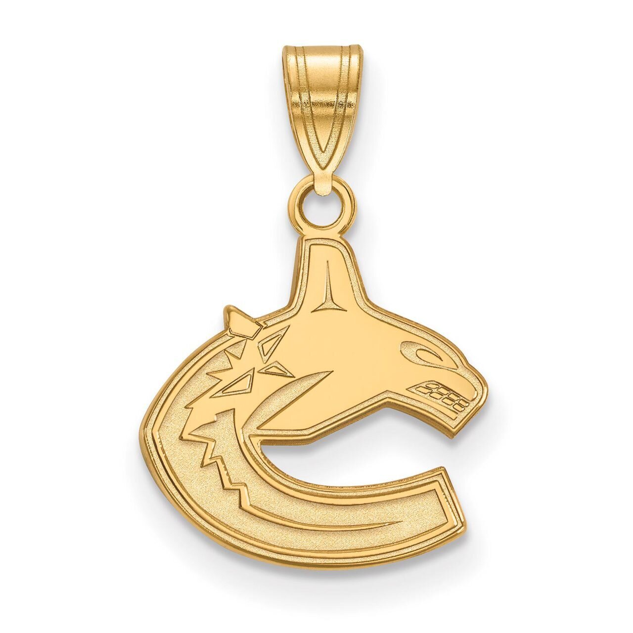 Vancouver Canucks Small Pendant 10k Yellow Gold 1Y001CUC, MPN: 1Y001CUC, 886774734248