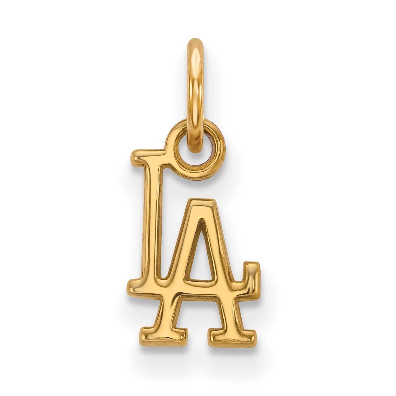 Los Angeles Dodgers x-Small Pendant 10k Yellow Gold 1Y001DOD