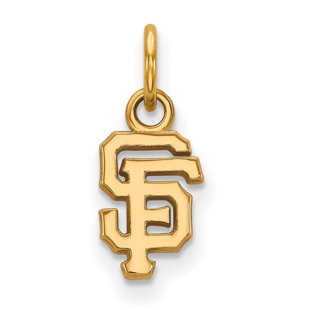 San Francisco Giants x-Small Pendant 10k Yellow Gold 1Y001GIT