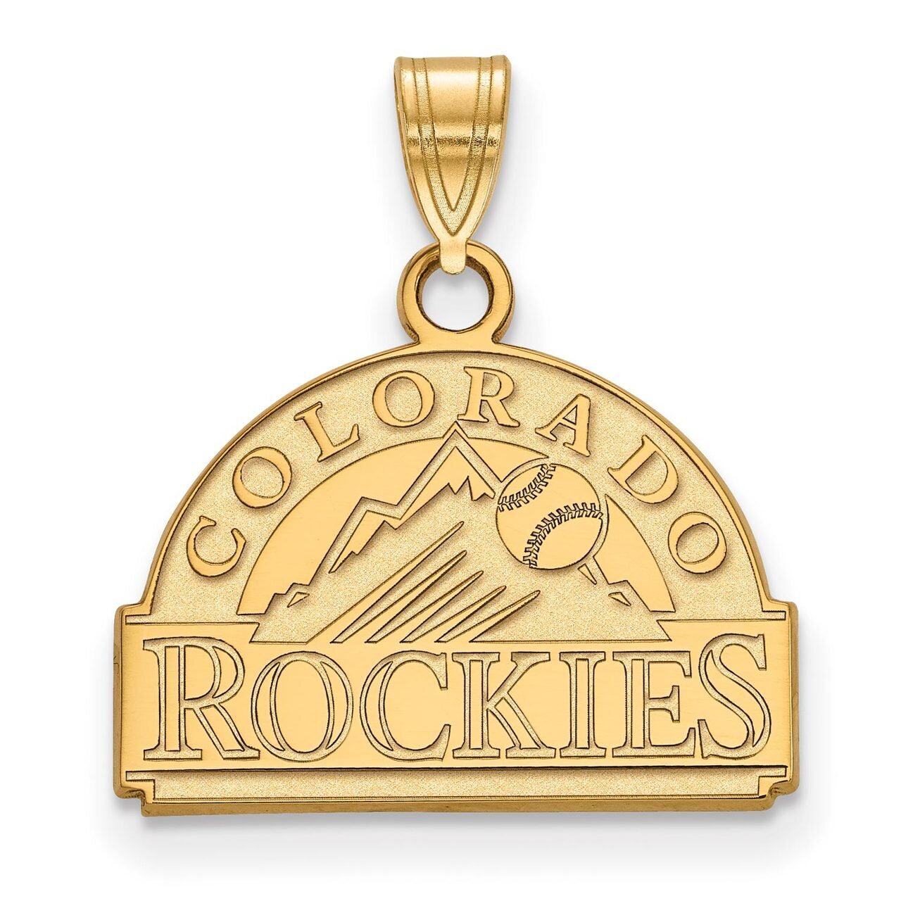 Colorado Rockies Small Pendant 10k Yellow Gold 1Y001ROK, MPN: 1Y001ROK, 886774795263