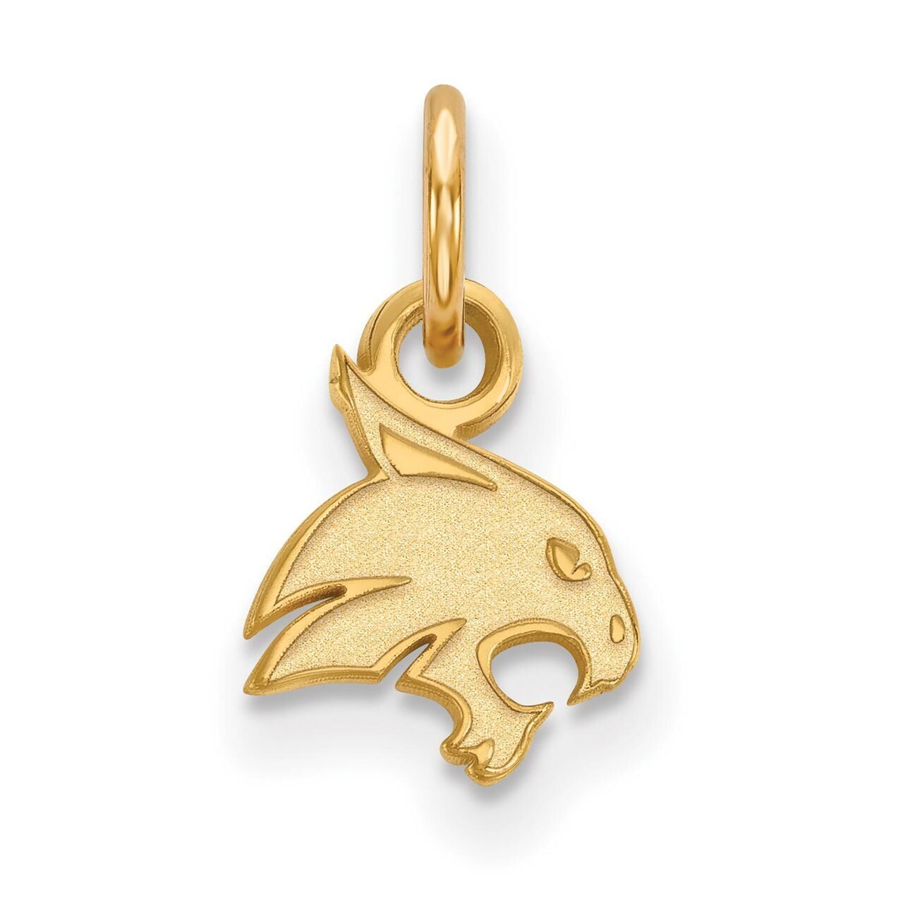Texas State University x-Small Pendant 10k Yellow Gold 1Y001TST, MPN: 1Y001TST, 886774795614