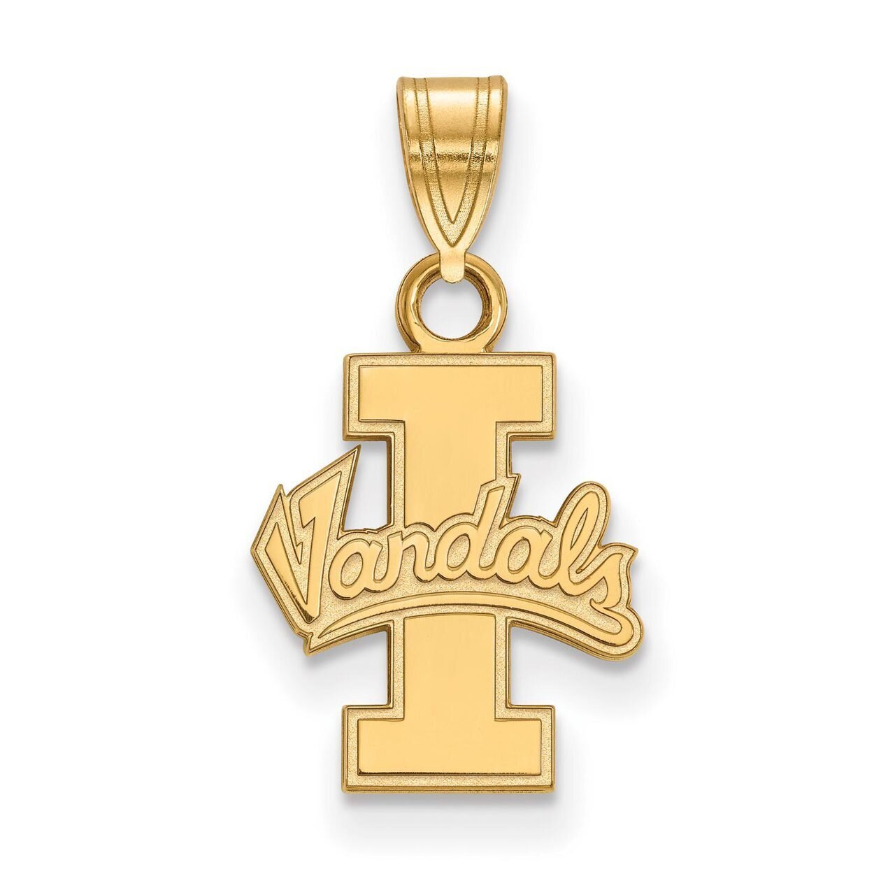 University of Idaho Small Pendant 10k Yellow Gold 1Y001UID