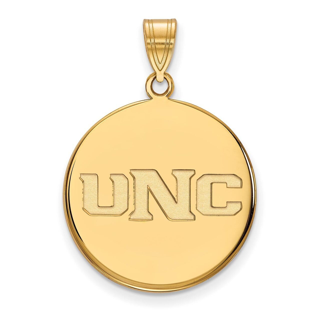 University of Northern Colorado Large Disc Pendant 10k Yellow Gold 1Y001UNCO, MPN: 1Y001UNCO, 88677…