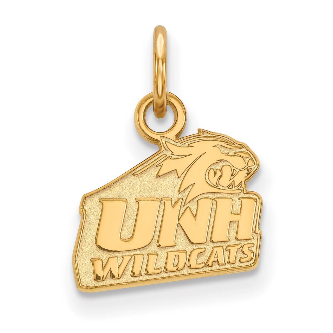 University of New Hampshire x-Small Pendant 10k Yellow Gold 1Y001UNH