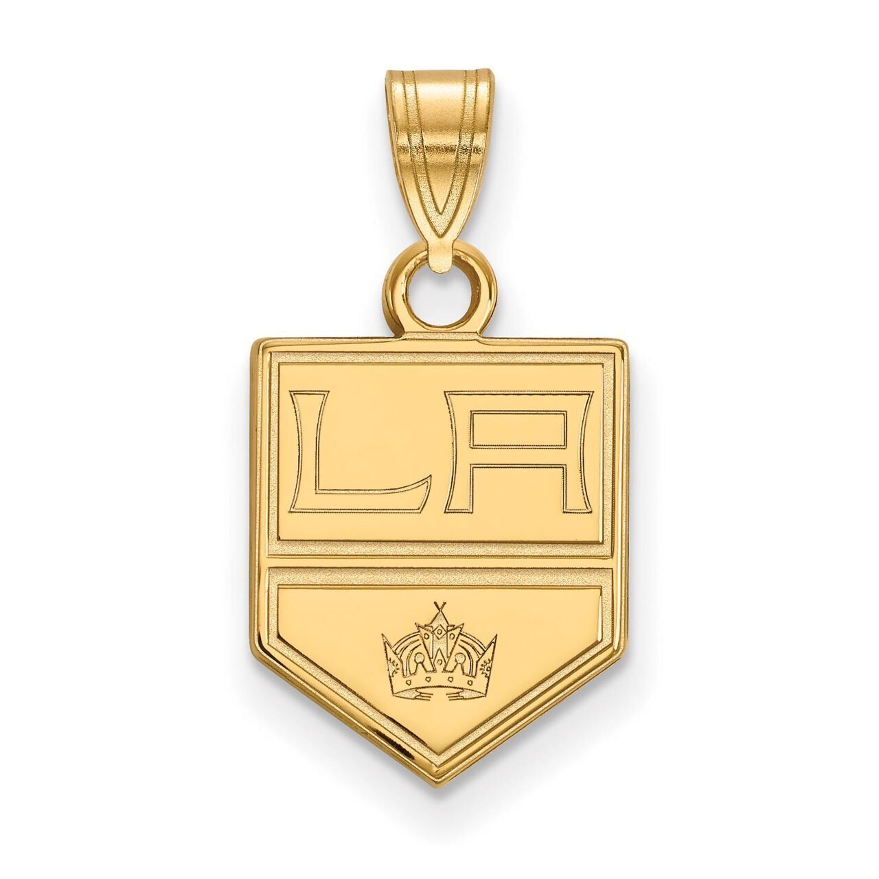 Los Angeles Kings Small Pendant 10k Yellow Gold 1Y002KIN, MPN: 1Y002KIN, 886774734453