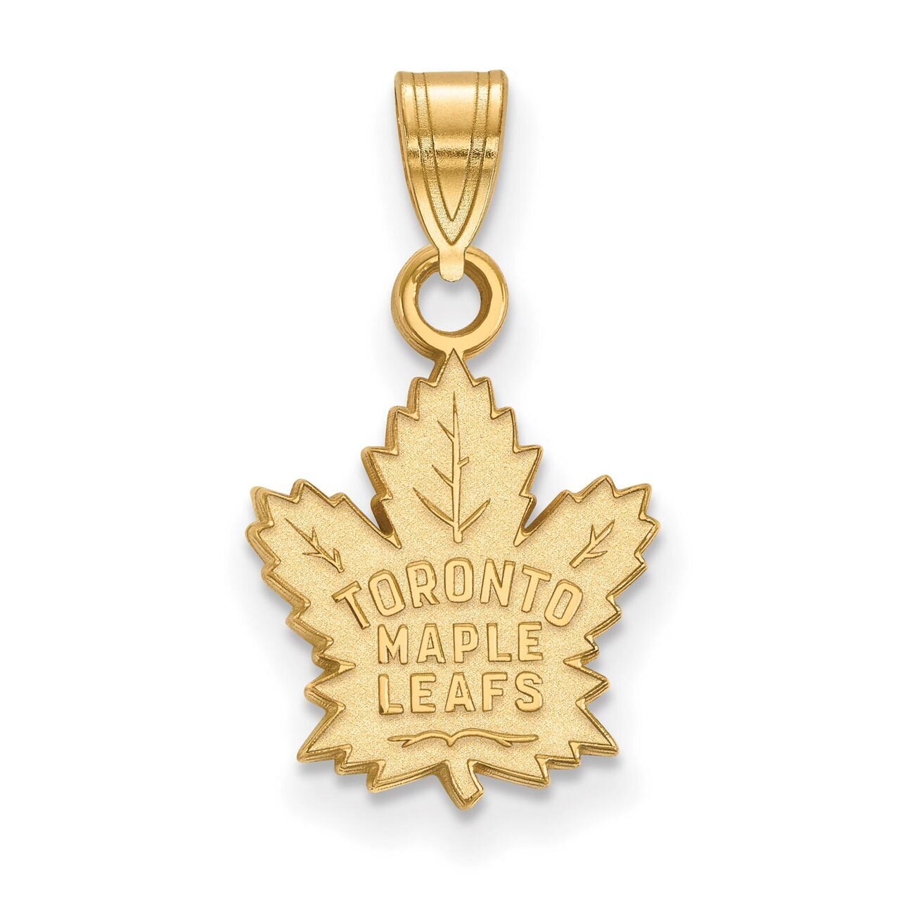 Toronto Maple Leafs Small Pendant 10k Yellow Gold 1Y002MLE, MPN: 1Y002MLE, 886774734484