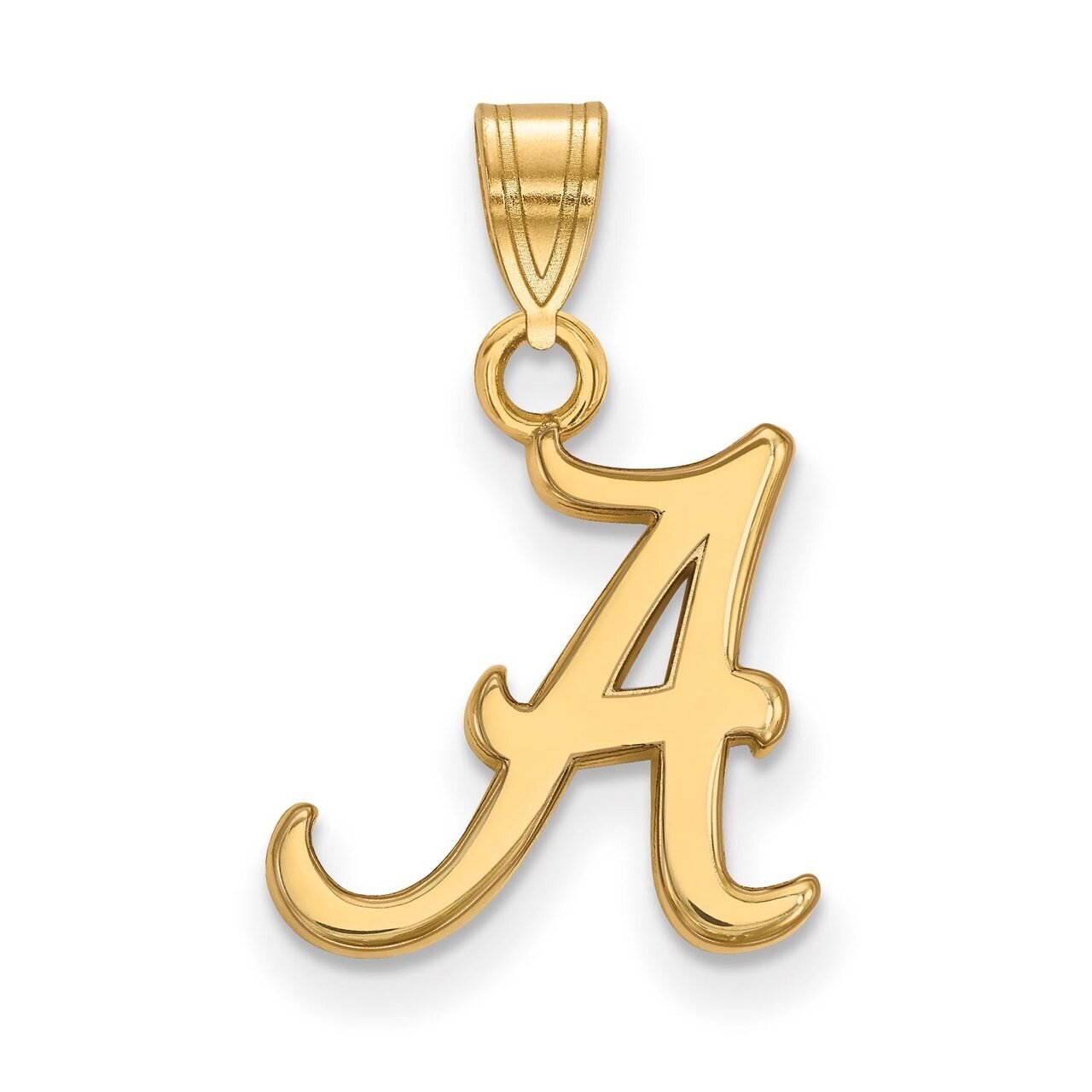 University of Alabama Small Pendant 10k Yellow Gold 1Y002UAL