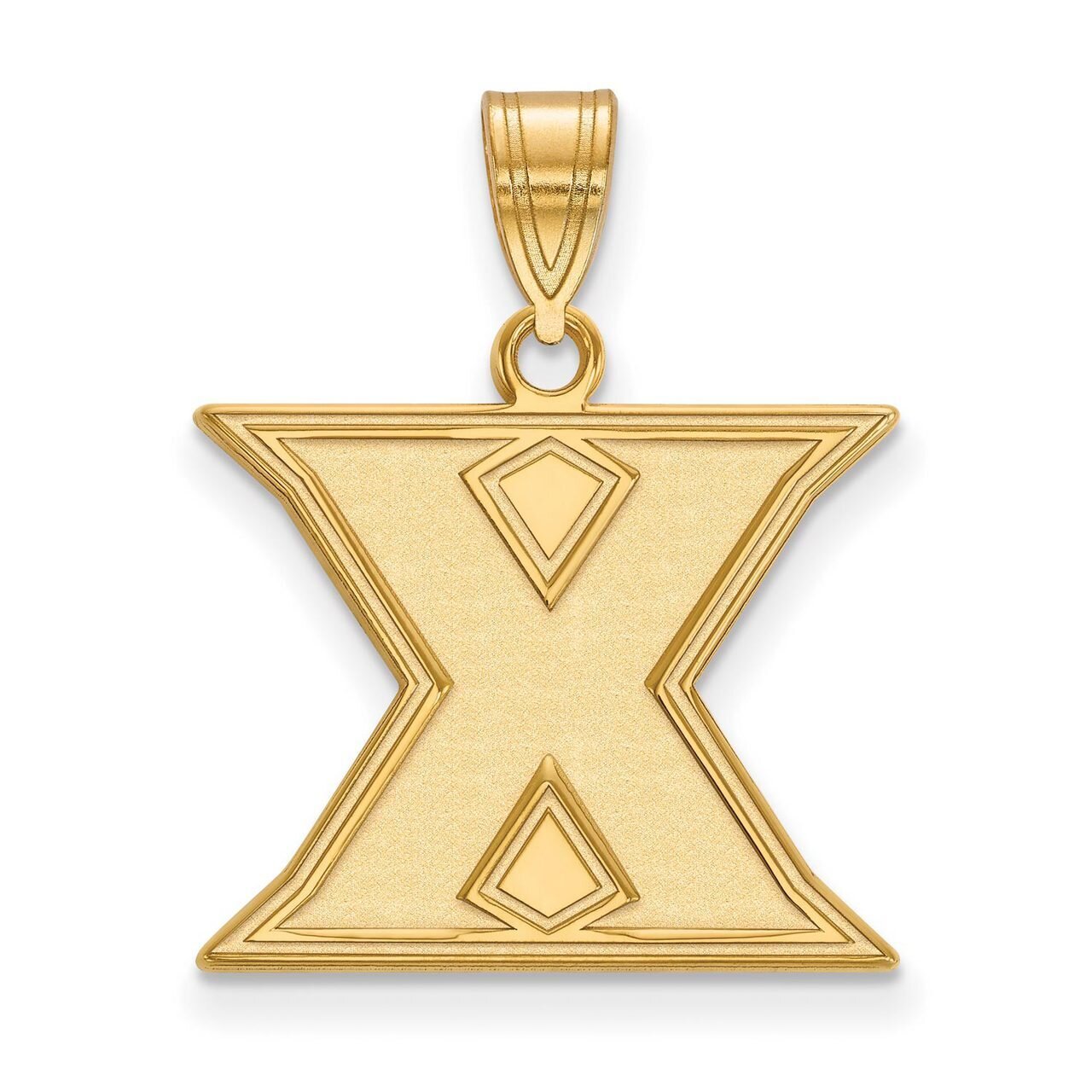 Xavier University Medium Pendant 10k Yellow Gold 1Y002XU, MPN: 1Y002XU, 886774799025