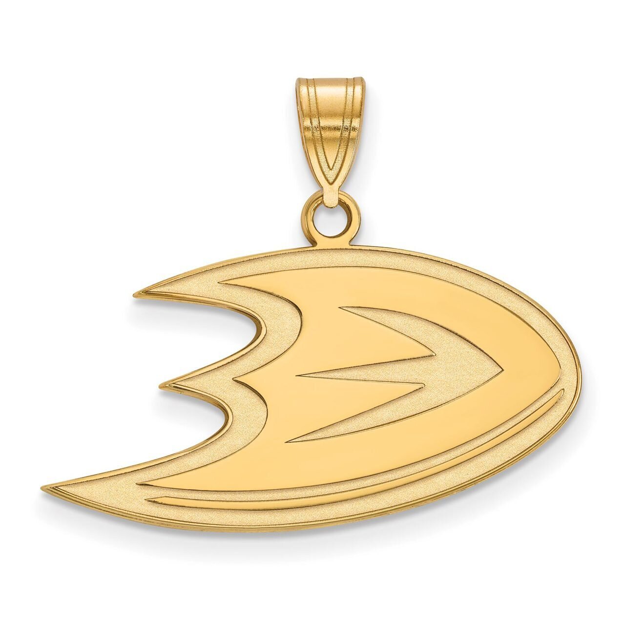Anaheim Ducks Medium Pendant 10k Yellow Gold 1Y003MDU, MPN: 1Y003MDU, 886774734699