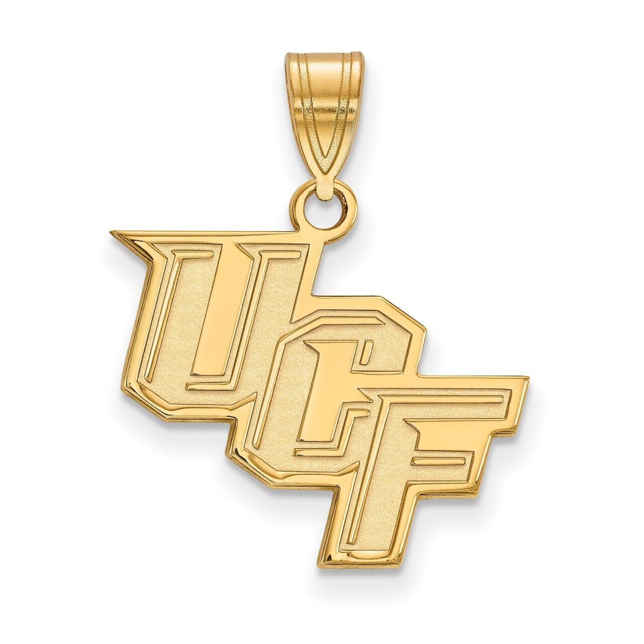 University of Central Florida Medium Pendant 10k Yellow Gold 1Y003UCF