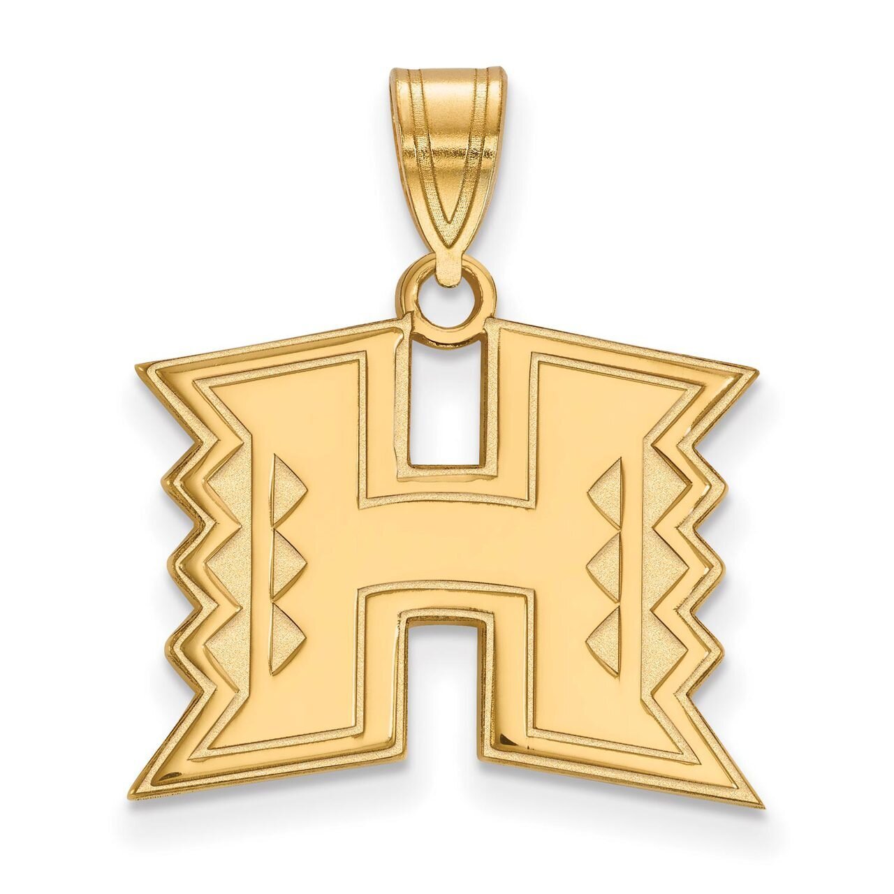 The University of Hawaii Medium Pendant 10k Yellow Gold 1Y003UHI, MPN: 1Y003UHI, 886774800028