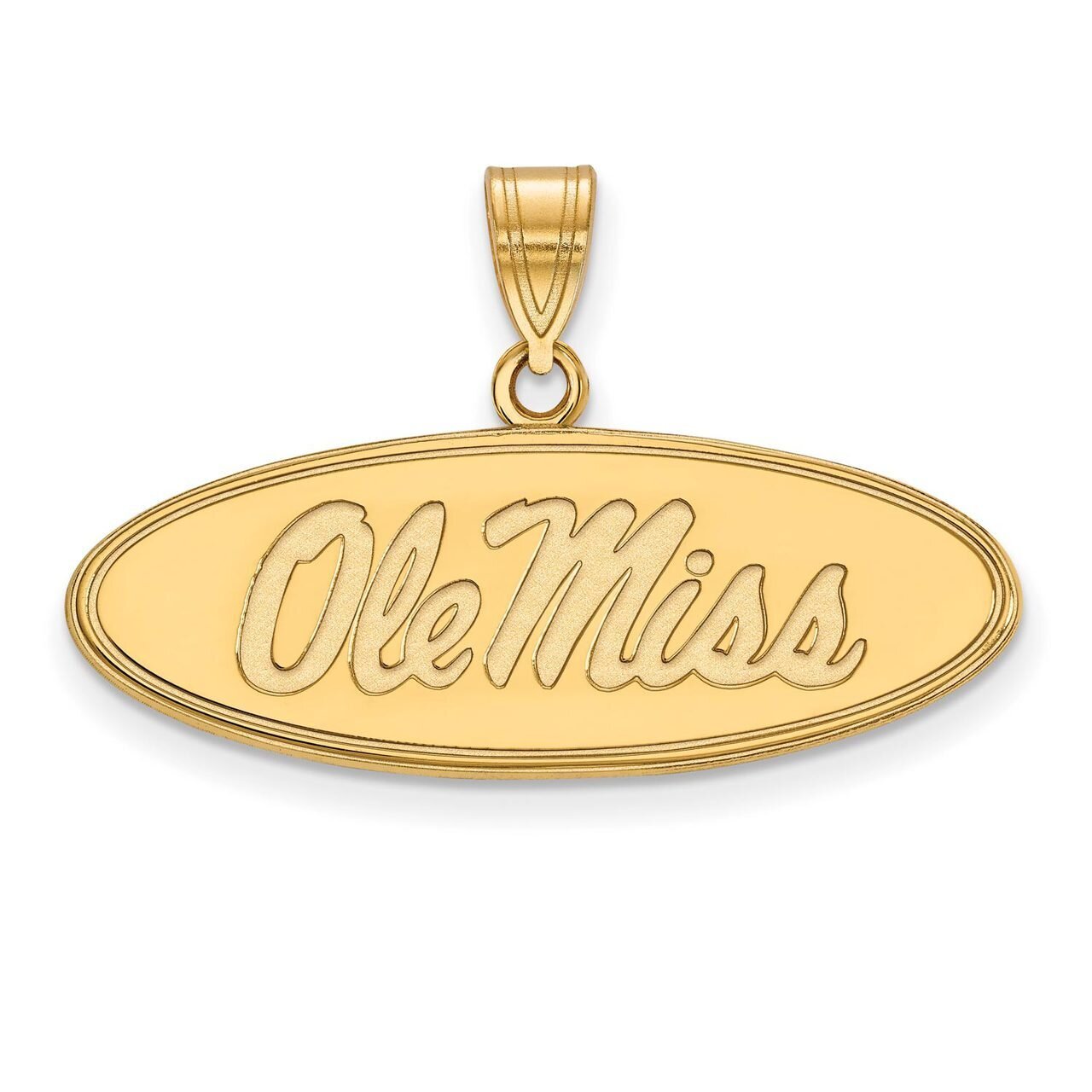 University of Mississippi Medium Pendant 10k Yellow Gold 1Y003UMS, MPN: 1Y003UMS, 886774800141