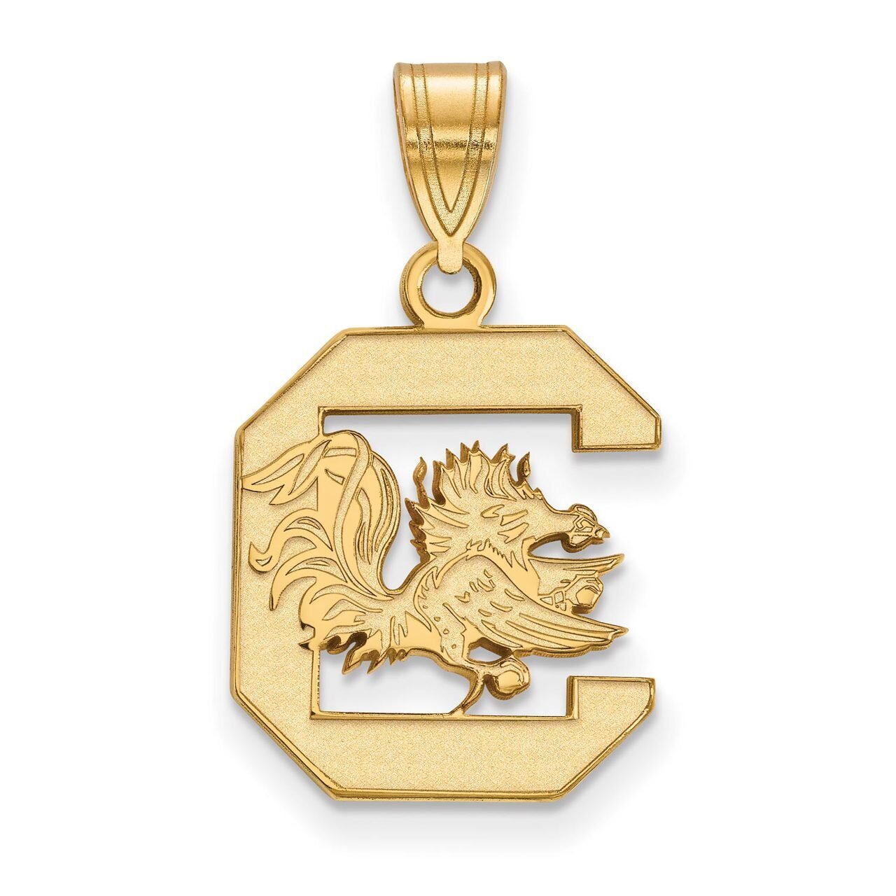 University of South Carolina Medium Pendant 10k Yellow Gold 1Y003USO, MPN: 1Y003USO, 886774800349