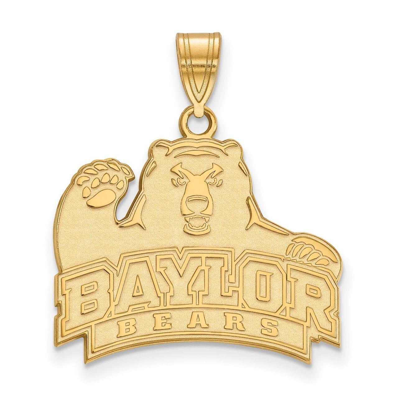 Baylor University Large Pendant 10k Yellow Gold 1Y004BU, MPN: 1Y004BU, 886774800684