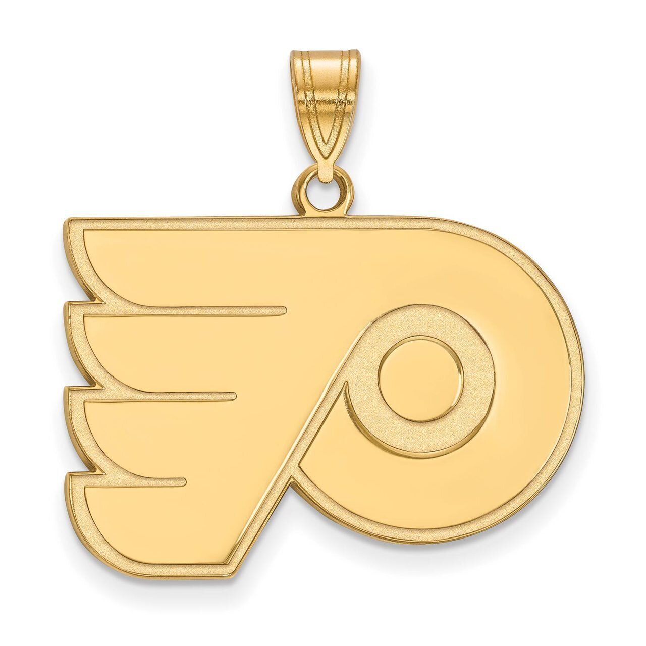 Philadelphia Flyers Large Pendant 10k Yellow Gold 1Y004FLY