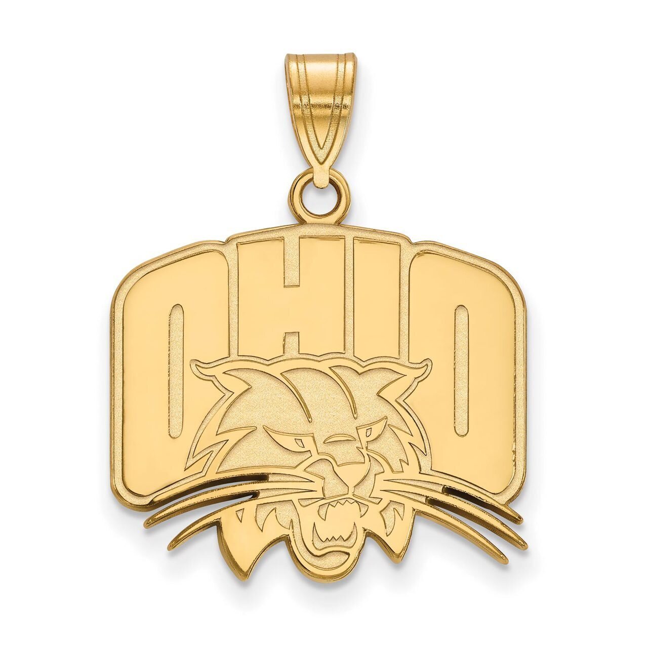 Ohio University Large Pendant 10k Yellow Gold 1Y004OU, MPN: 1Y004OU, 886774801346