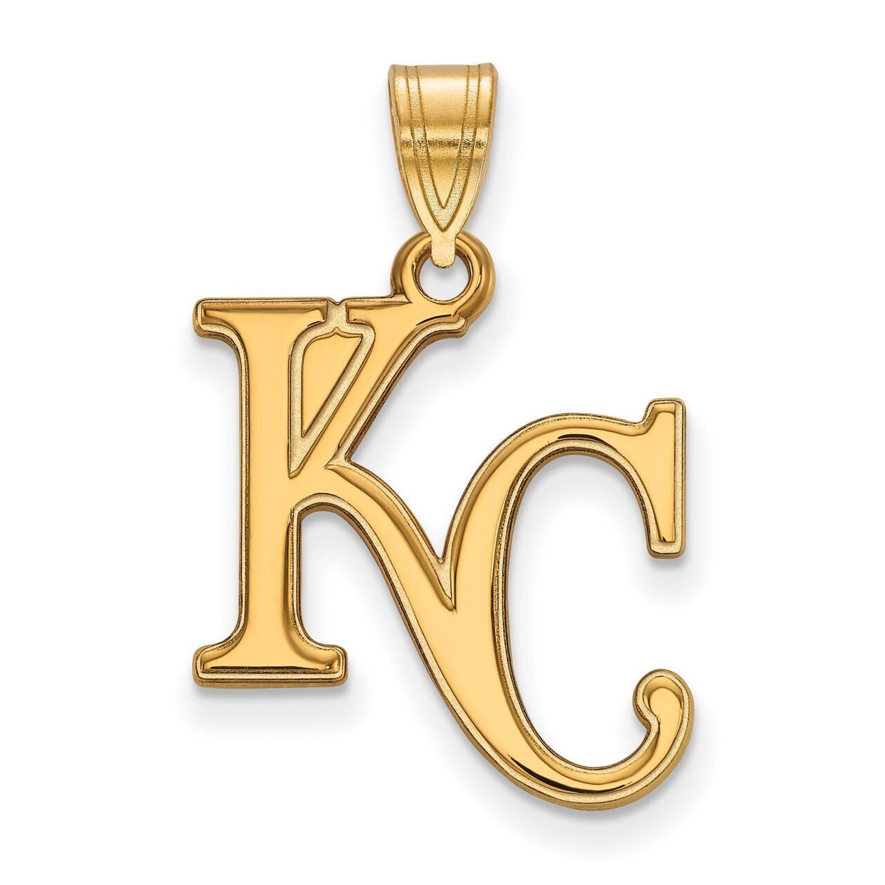 Kansas City Royals Large Pendant 10k Yellow Gold 1Y004ROY
