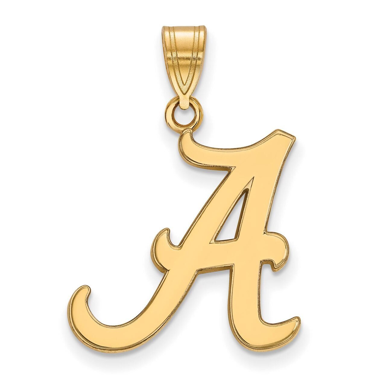 University of Alabama Large Pendant 10k Yellow Gold 1Y004UAL