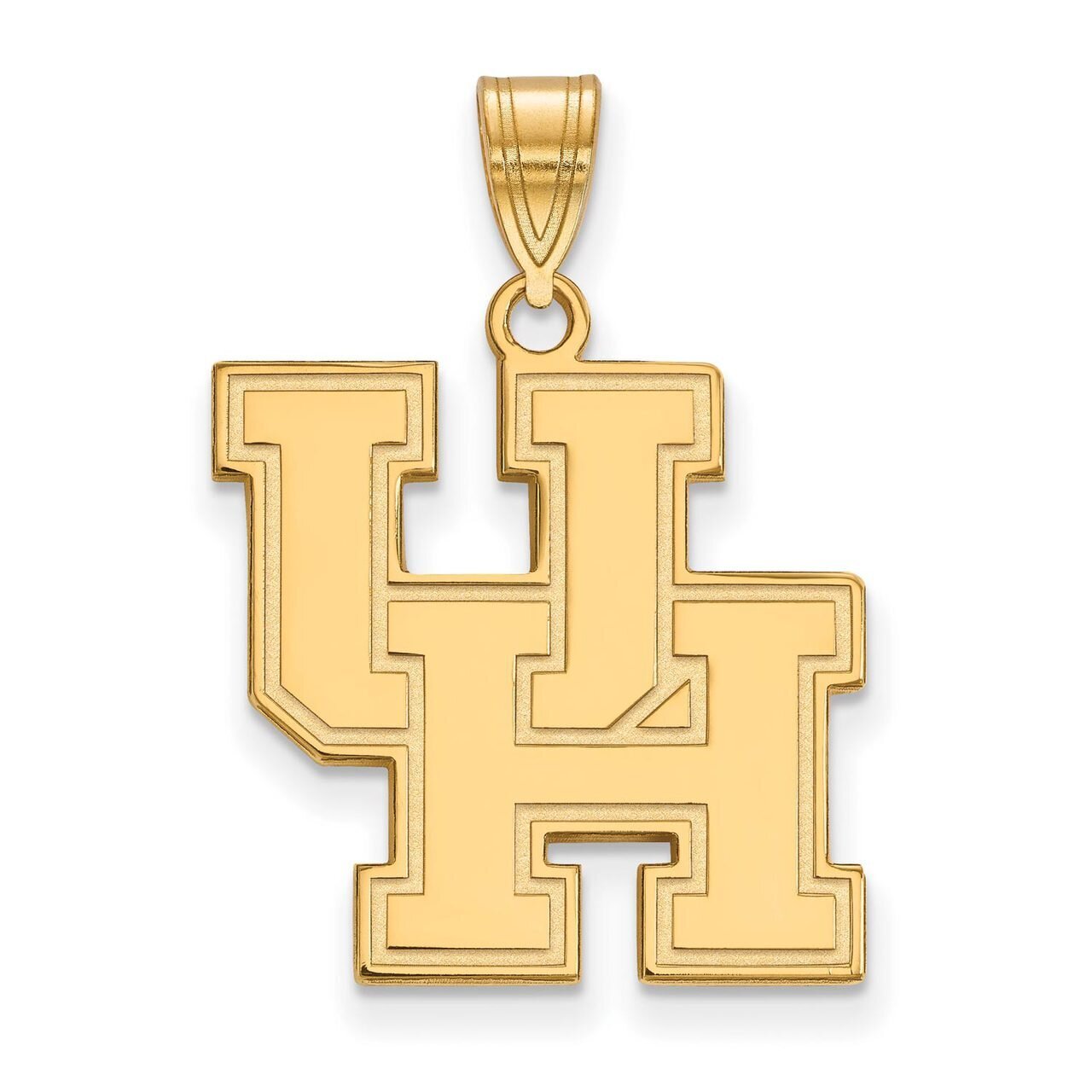 University of Houston Large Pendant 10k Yellow Gold 1Y004UHO, MPN: 1Y004UHO, 886774801797