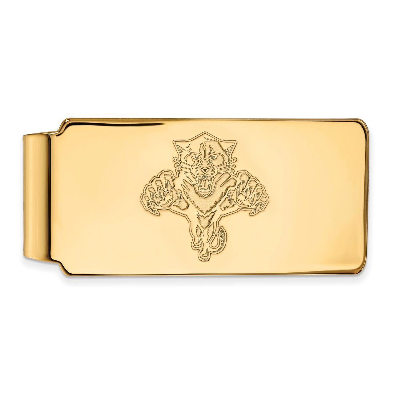 Florida Panthers Money Clip 10k Yellow Gold 1Y005PTH, MPN: 1Y005PTH, 886774734972