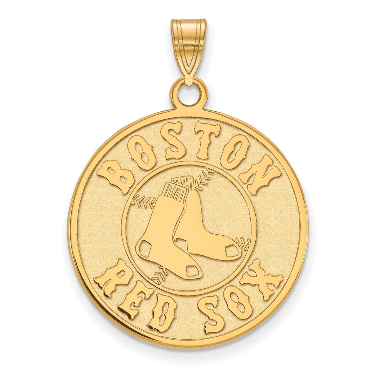 Boston Red Sox x-Large Pendant 10k Yellow Gold 1Y005RSO, MPN: 1Y005RSO, 886774802817