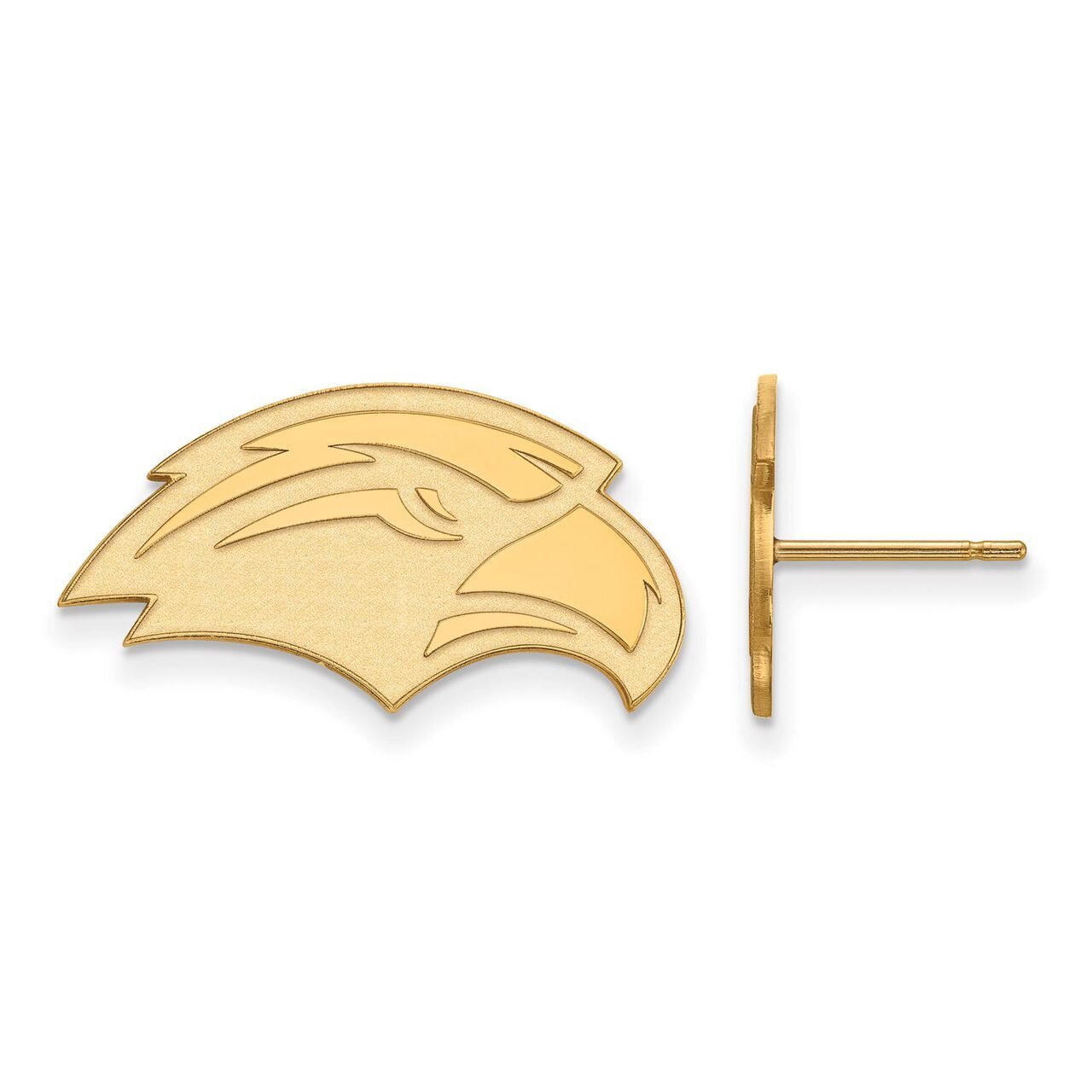 University of Southern Mississippi Small Post Earring 10k Yellow Gold 1Y006USM, MPN: 1Y006USM, 8867…