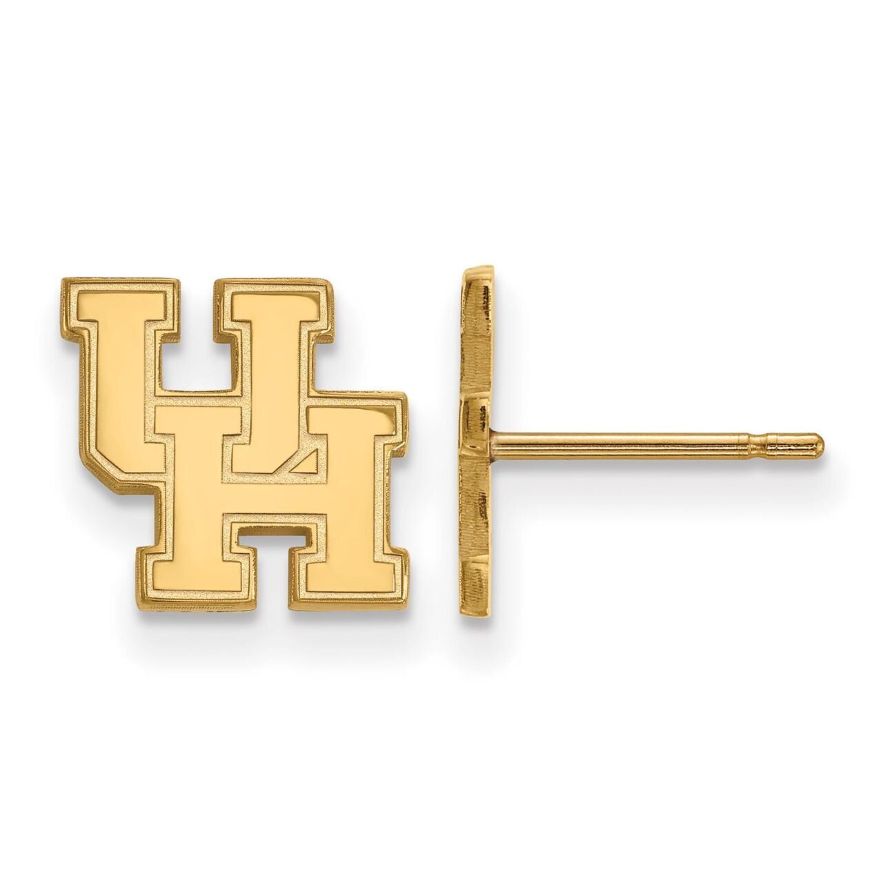 University of Houston x-Small Post Earring 10k Yellow Gold 1Y007UHO, MPN: 1Y007UHO, 886774804781