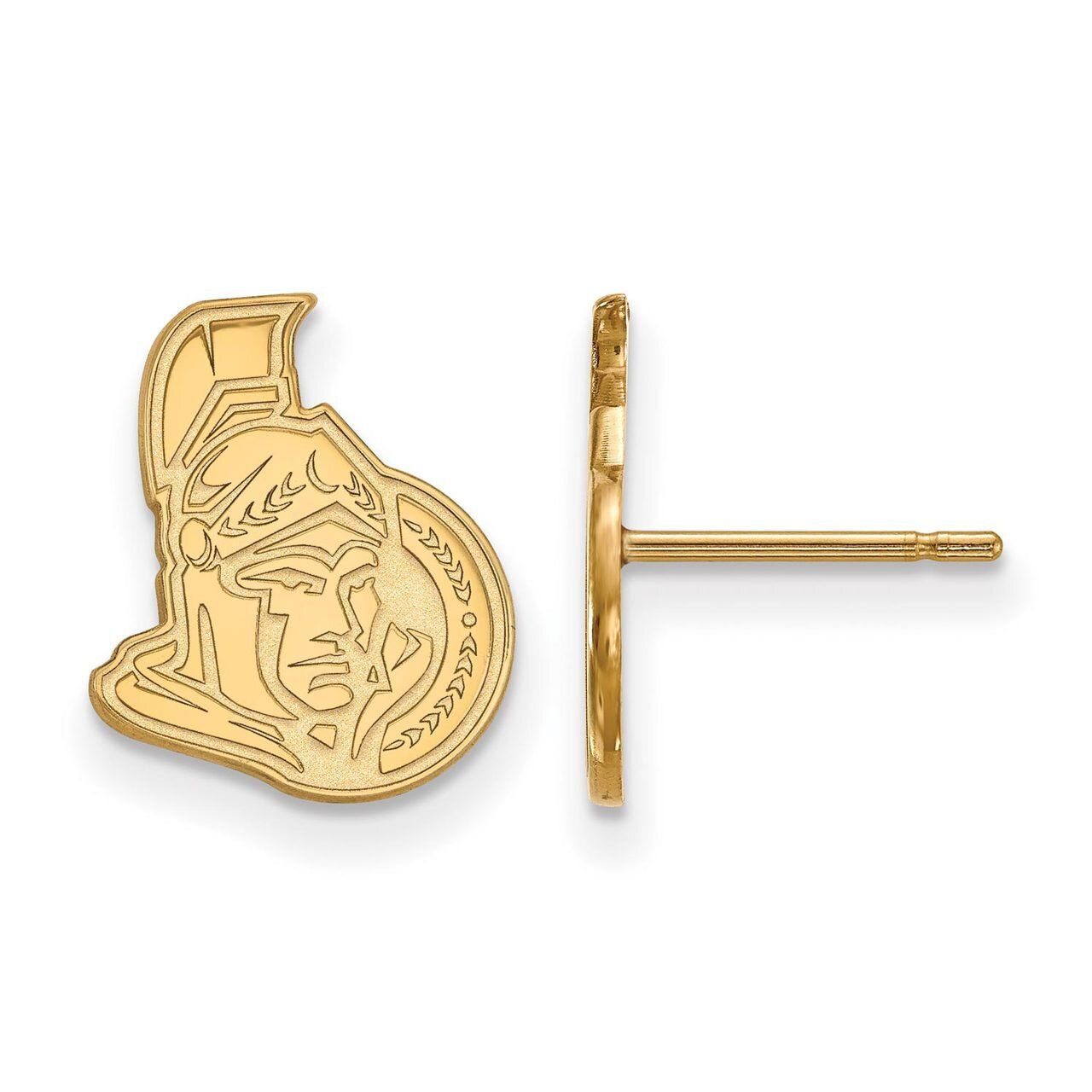 Ottawa Senators Small Post Earring 10k Yellow Gold 1Y008SEN, MPN: 1Y008SEN, 886774805740