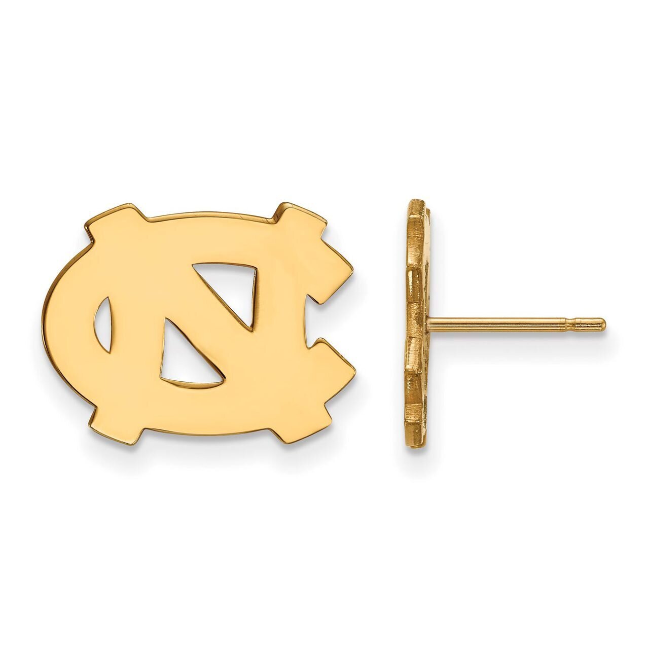 University of North Carolina Small Post Earring 10k Yellow Gold 1Y009UNC, MPN: 1Y009UNC, 8867748071…