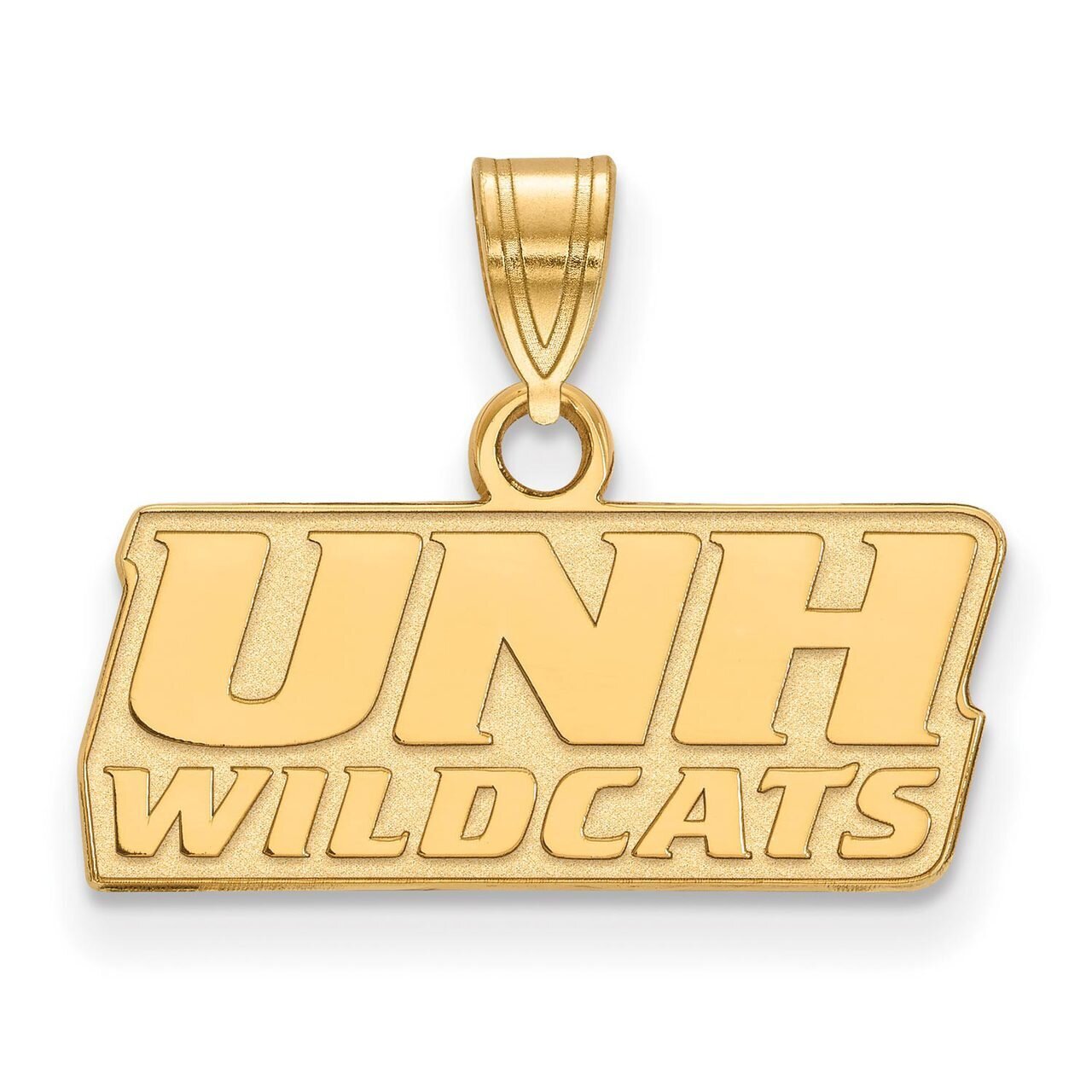 University of New Hampshire Small Pendant 10k Yellow Gold 1Y013UNH